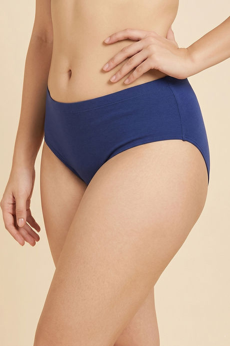 Zivame Medium Rise Full Coverage Hipster Panty (Pack of 2) - Multicolor — image 8
